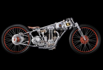 براعة يدويّة يظهرها شيكارا ناغاتا في صناعة الدرّاجة النارية شيكارا